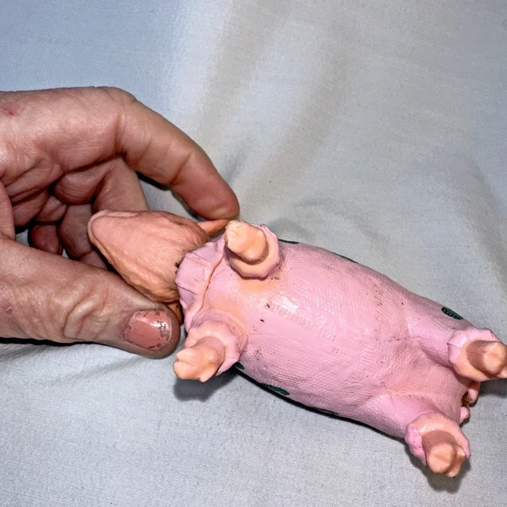 Ankyo Party Pig Farm Animal Cake Topper Toy 5